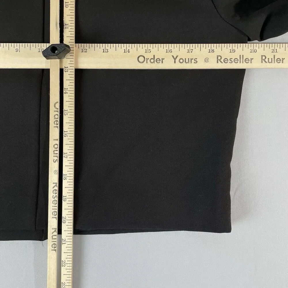 Bailey44 Short Jacket Blazer Women's M Black Dark Academia GirlBoss New - Picture 9 of 11